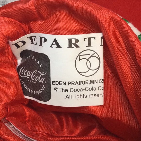 NWT🎄Coca-Cola fiber optic Christmas stocking vintage 2006. 75th anniversary - Picture 5 of 14